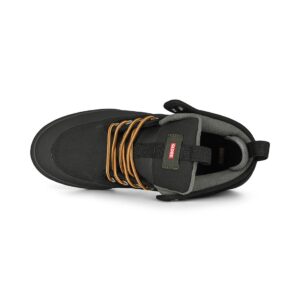 Globe Motley Mid Winterised Skate Shoes - Black/Gunmetal/Trek