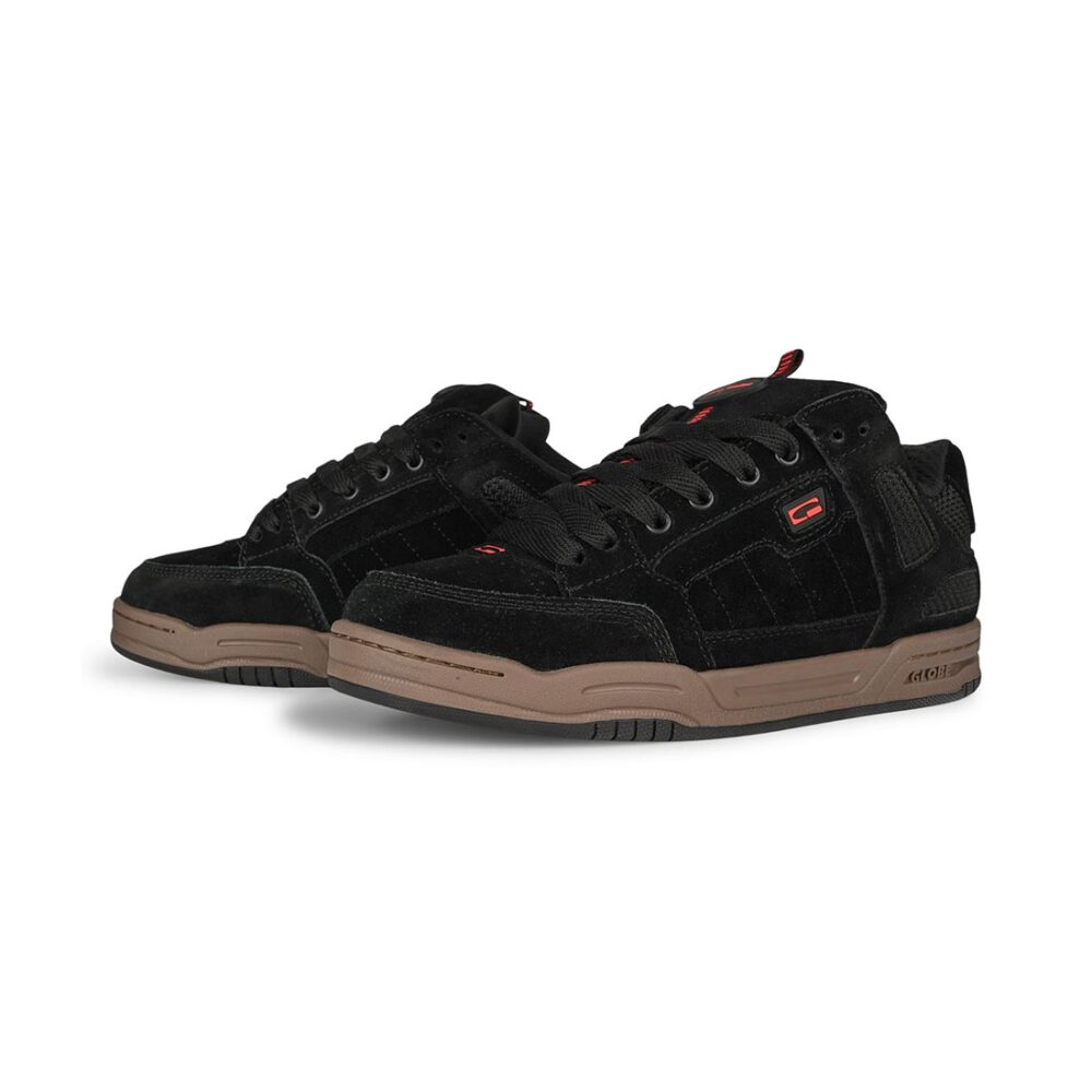 Globe Mullen Tilt Prime Skate Shoes - Black/Gum