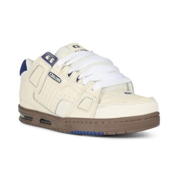 Globe Sabre Skate Shoes - Antique White/Blue