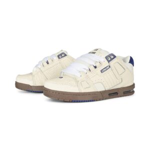 Globe Sabre Skate Shoes - Antique White/Blue