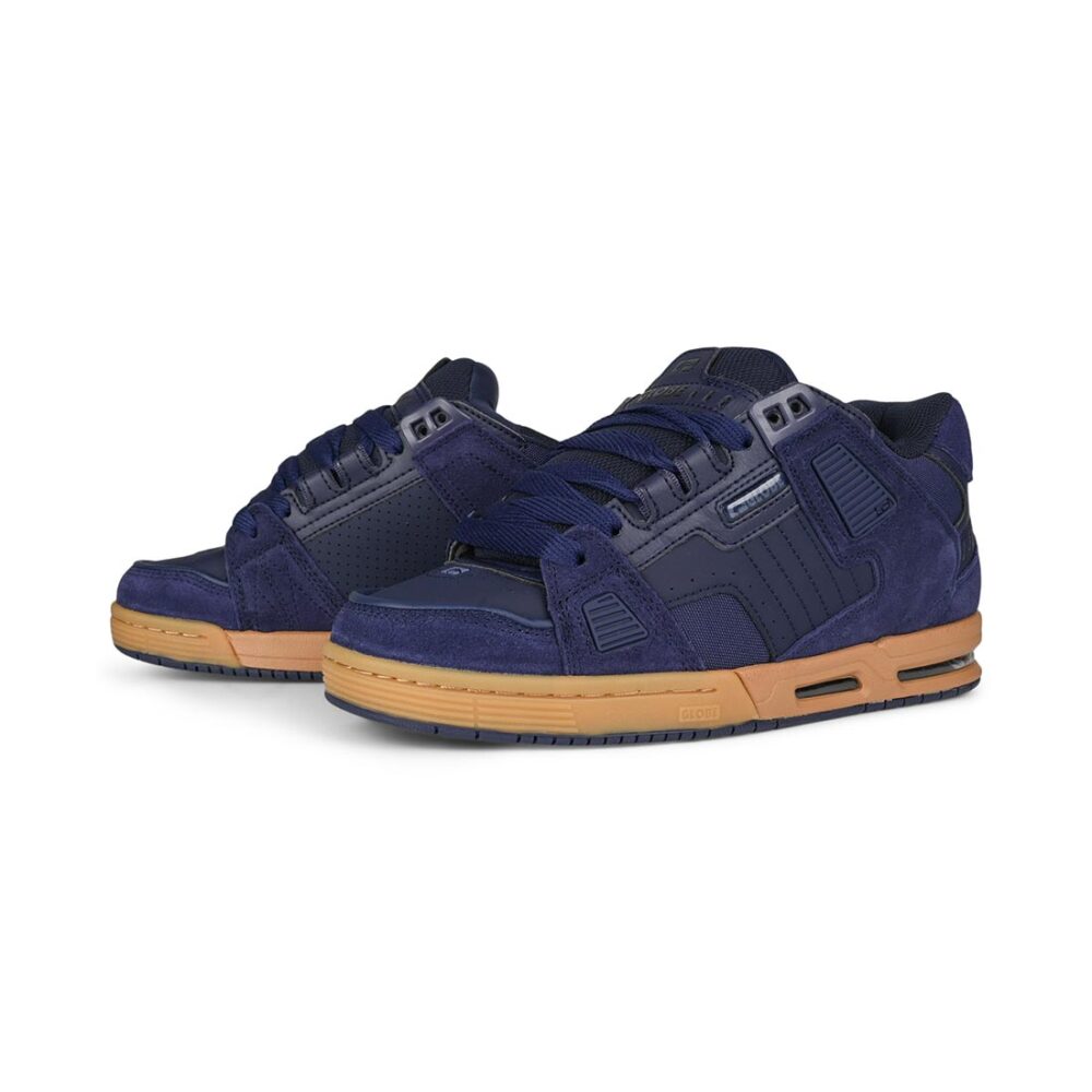 Globe Sabre Skate Shoes - Navy/Gum