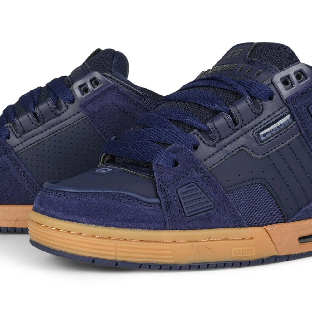 Globe Sabre Skate Shoes - Navy/Gum