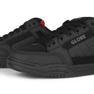 Globe Tilt Skate Shoes - Black/Red/Tartan