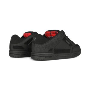 Globe Tilt Skate Shoes - Black/Red/Tartan