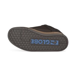 Globe Tilt Skate Shoes - Brown/Blue/Tartan