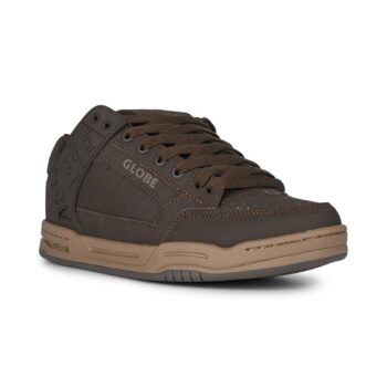 Globe Tilt Skate Shoes - Brown/Blue/Tartan