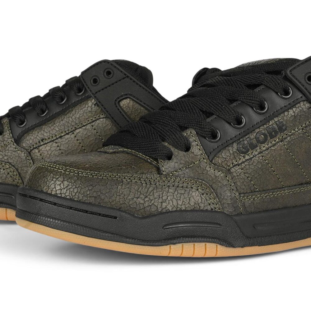 Globe Tilt Skate Shoes - Distressed Leather