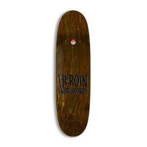 Heroin Skateboards Hills Have Eggs 9.5" Deck