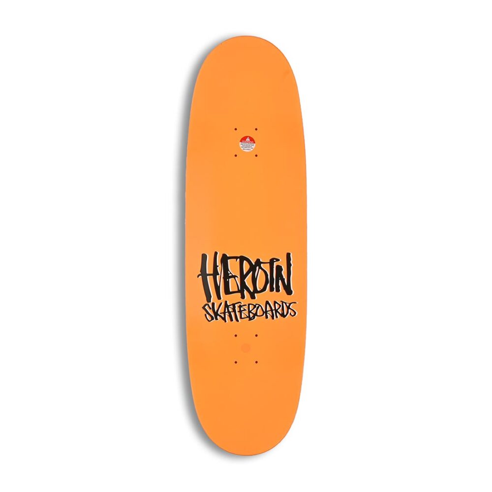 Heroin Skateboards Hills Have Eggs 9.5" Deck