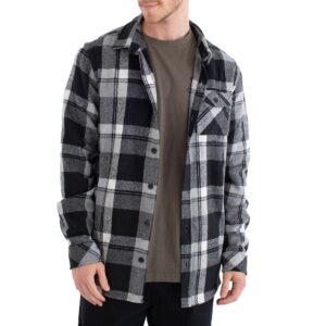 Hurley B999 Heavy Weight Flannel L/S Shirt - Black