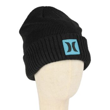 Hurley Boardwalk Beanie Hat - Black