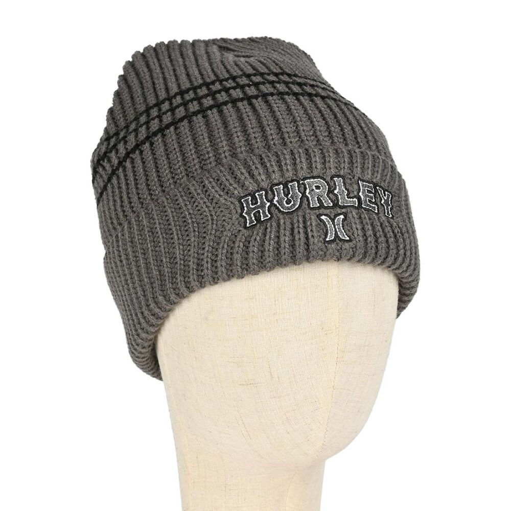 Hurley Breakwater Beanie Hat - Dark Grey
