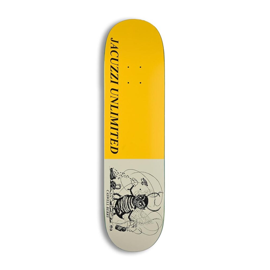 Jacuzzi Unlimited Caswell Bee Ex7 8.25" Skateboard Deck