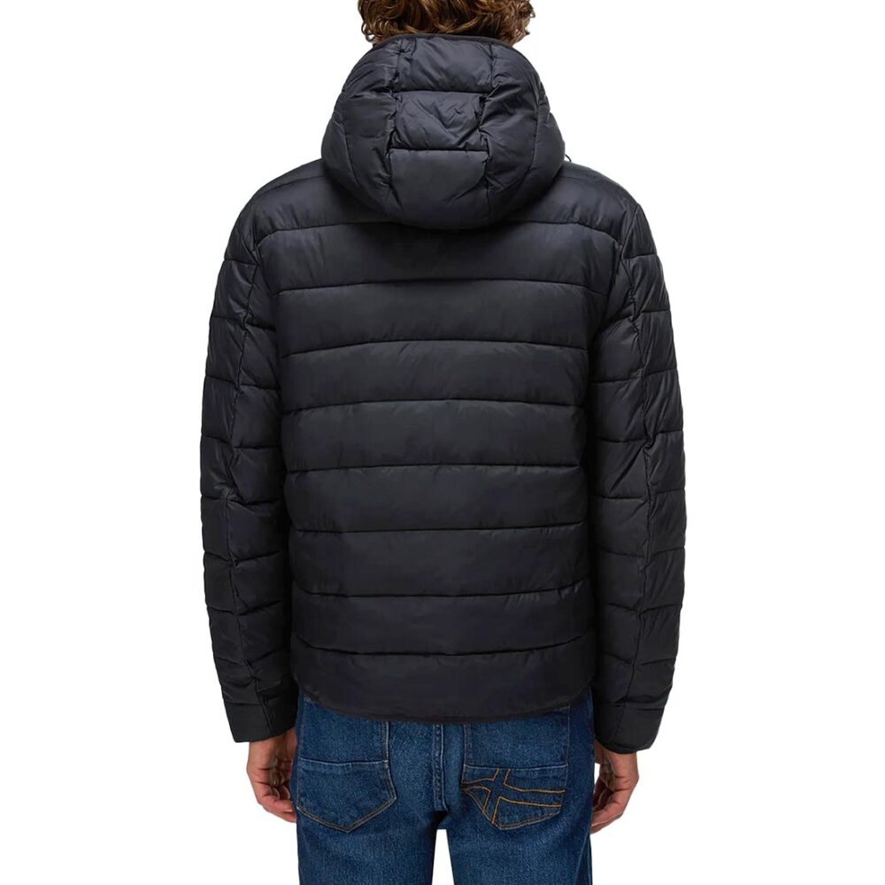 Napapijri Aerons Hooded Puffer Jacket - Black Beauty