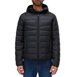 Napapijri Aerons Hooded Puffer Jacket - Black Beauty