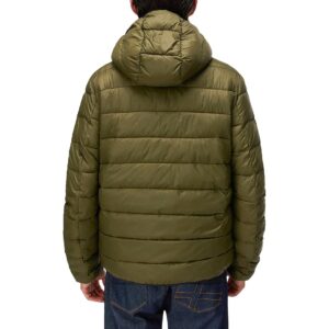 Napapijri Aerons Hooded Puffer Jacket - Olive Night