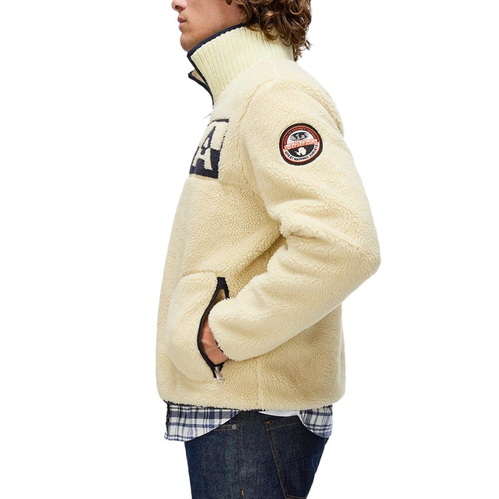 Napapijri Archive Half-Zip Fleece - Putty