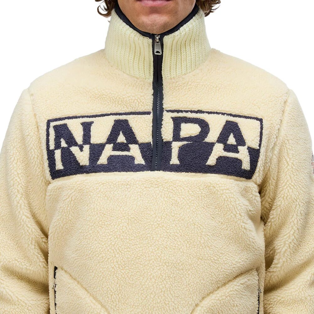 Napapijri Archive Half-Zip Fleece - Putty