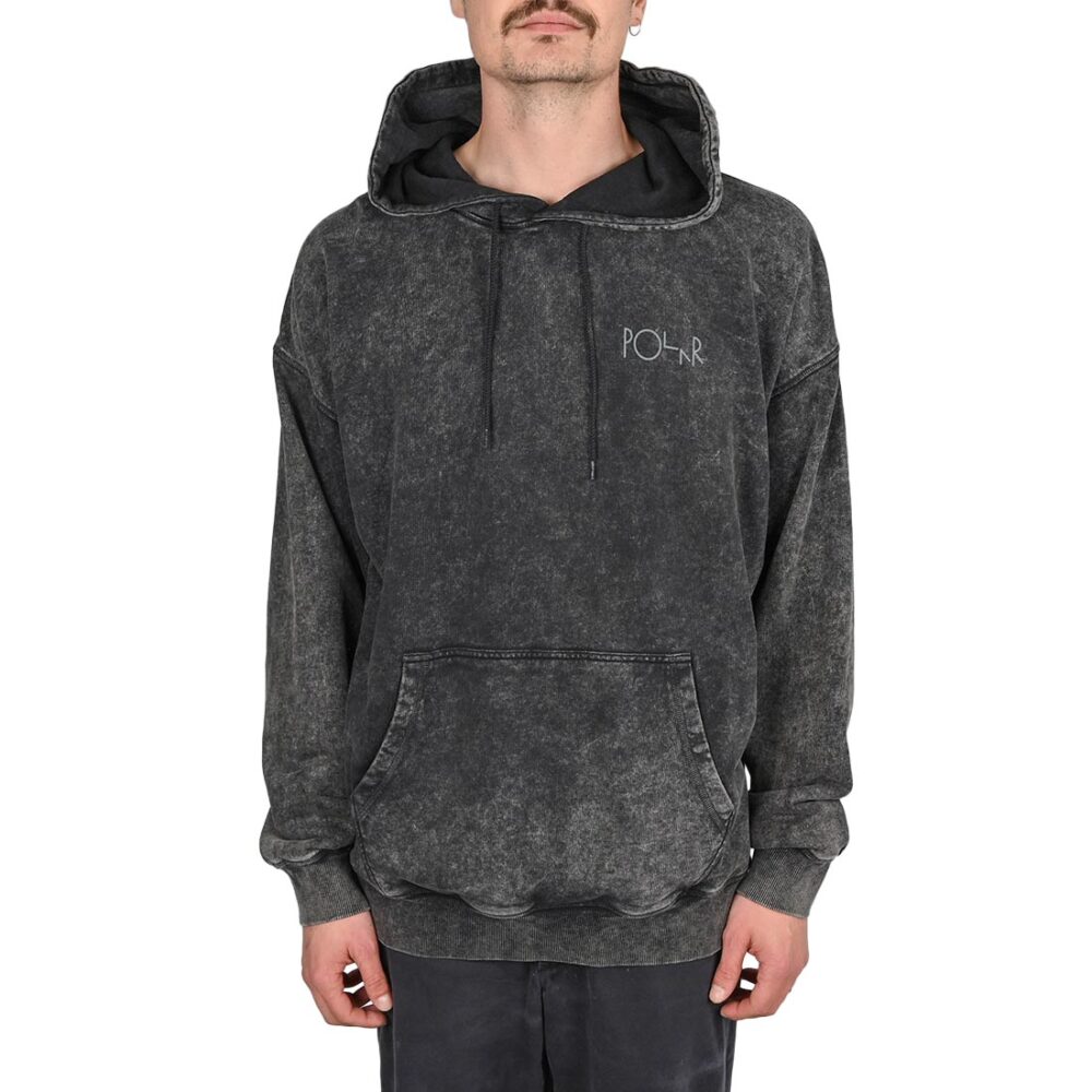 Polar Fade Frank Pullover Hoodie - Black