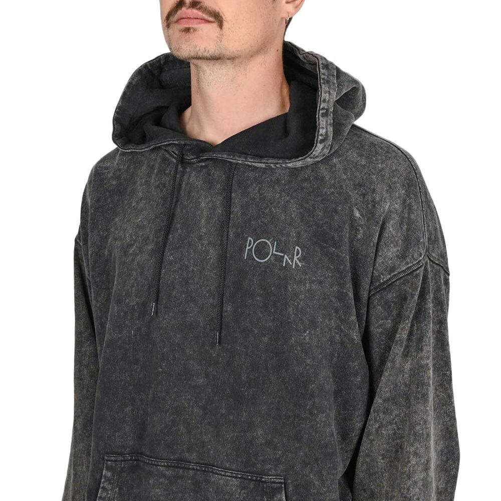 Polar Fade Frank Pullover Hoodie - Black
