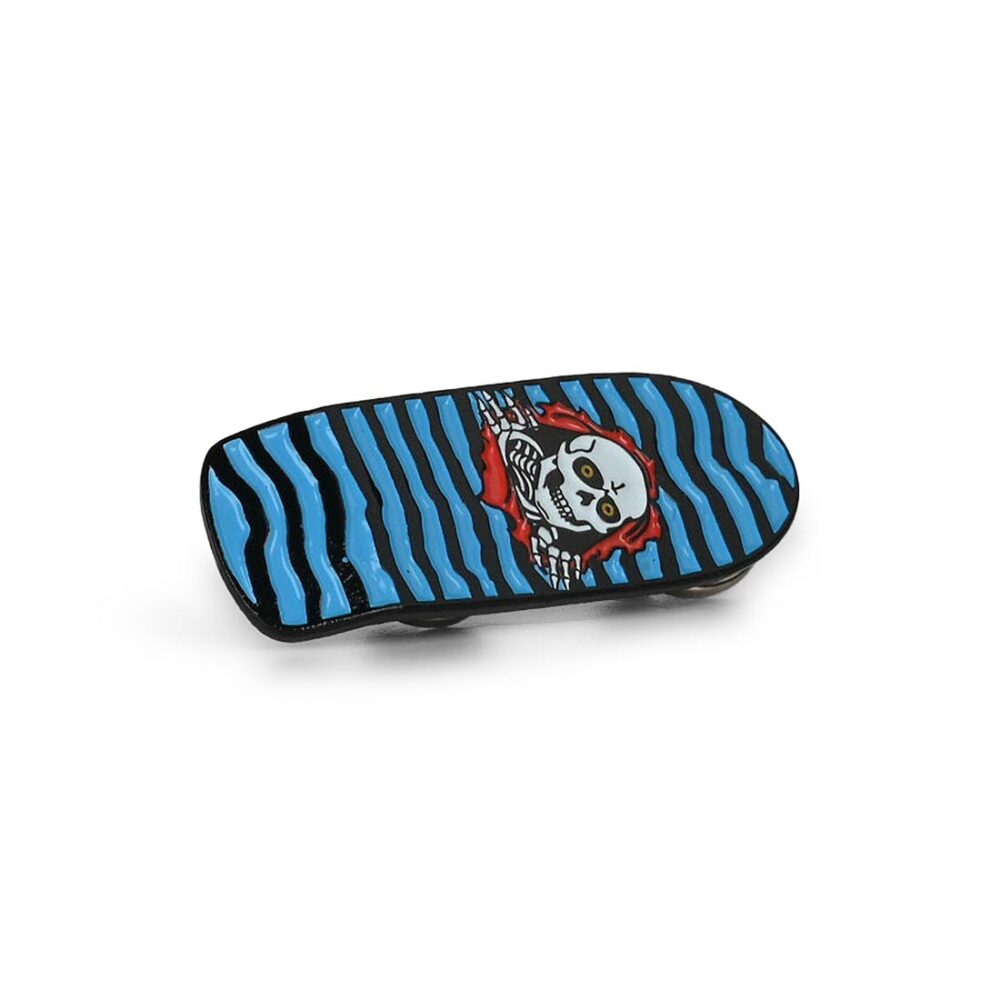 Powell Peralta Ripper Deck Lapel Pin - Blue
