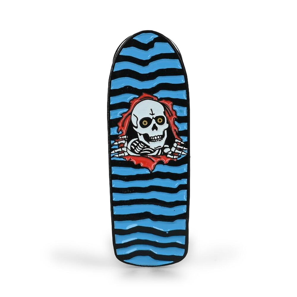 Powell Peralta Ripper Deck Lapel Pin - Blue