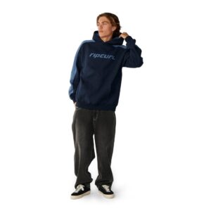 Rip Curl Archive Panel Pullover Hoodie - Dark Navy