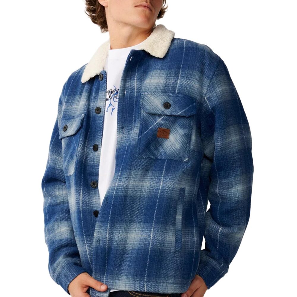 Rip Curl Classic Surf Bells Sherpa Jacket - Navy