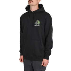 Salty Crew Angler Fish Monster Pullover Hoodie - Black
