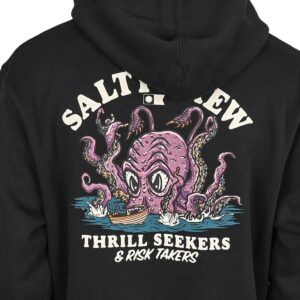 Salty Crew Kraken Monster Pullover Hoodie - Black