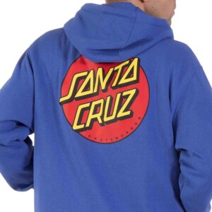 Santa Cruz Classic Dot Chest Pullover Hoodie - Sapphire
