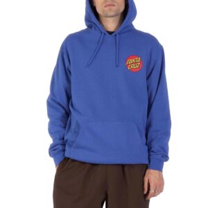 Santa Cruz Classic Dot Chest Pullover Hoodie - Sapphire