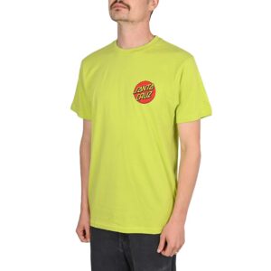 Santa Cruz Classic Dot Chest S/S T-Shirt - Green Glow