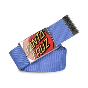 Santa Cruz Crop Dot Web Belt - Sapphire
