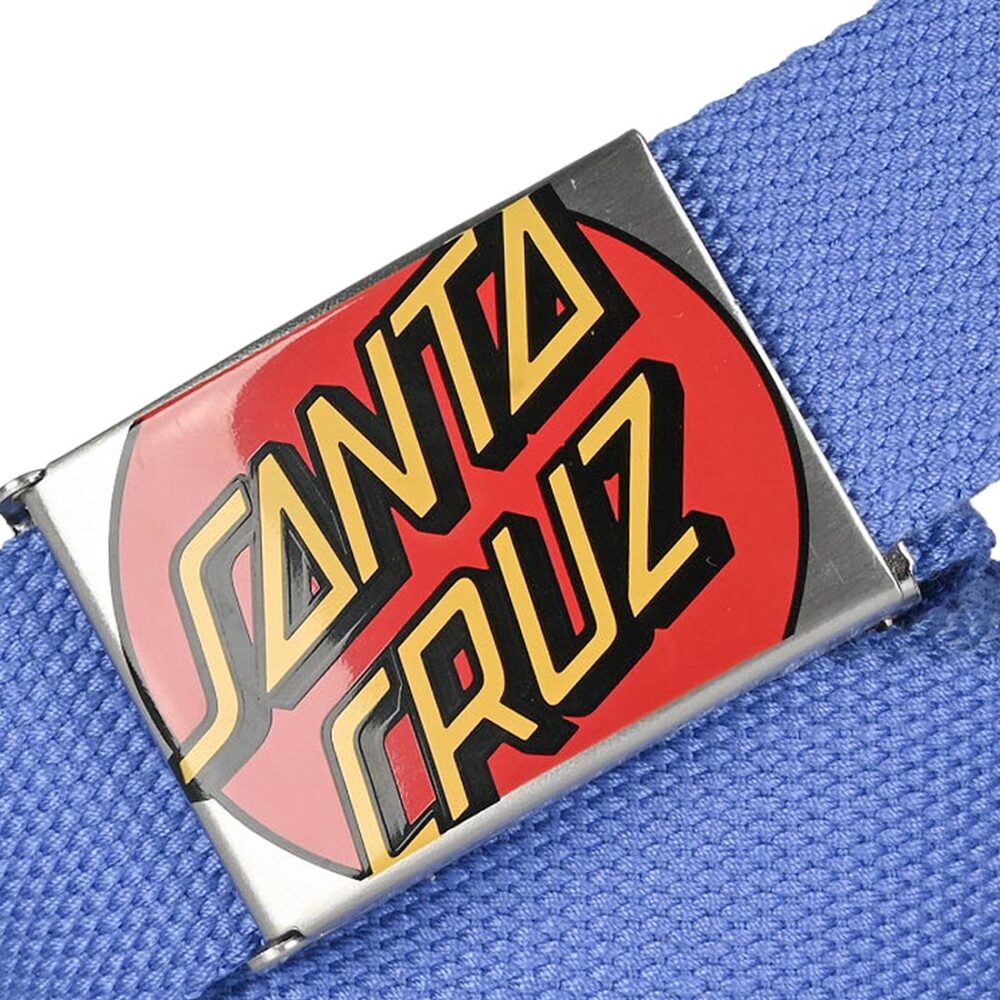Santa Cruz Crop Dot Web Belt - Sapphire