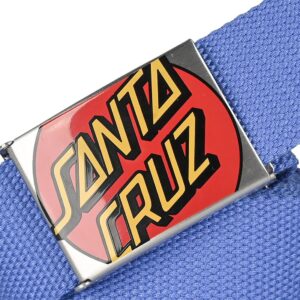 Santa Cruz Crop Dot Web Belt - Sapphire