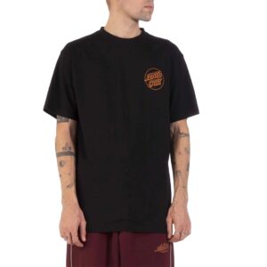 Santa Cruz Forging Dot S/S T-Shirt - Black