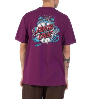 Santa Cruz Grabke Exploding Dot S/S T-Shirt - Fresh Purple