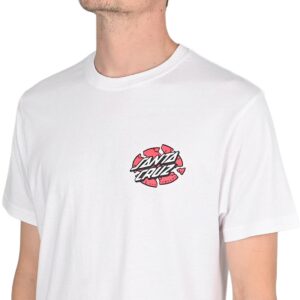 Santa Cruz Grabke Exploding Dot S/S T-Shirt - White