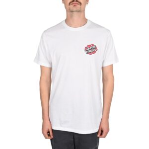 Santa Cruz Grabke Exploding Dot S/S T-Shirt - White
