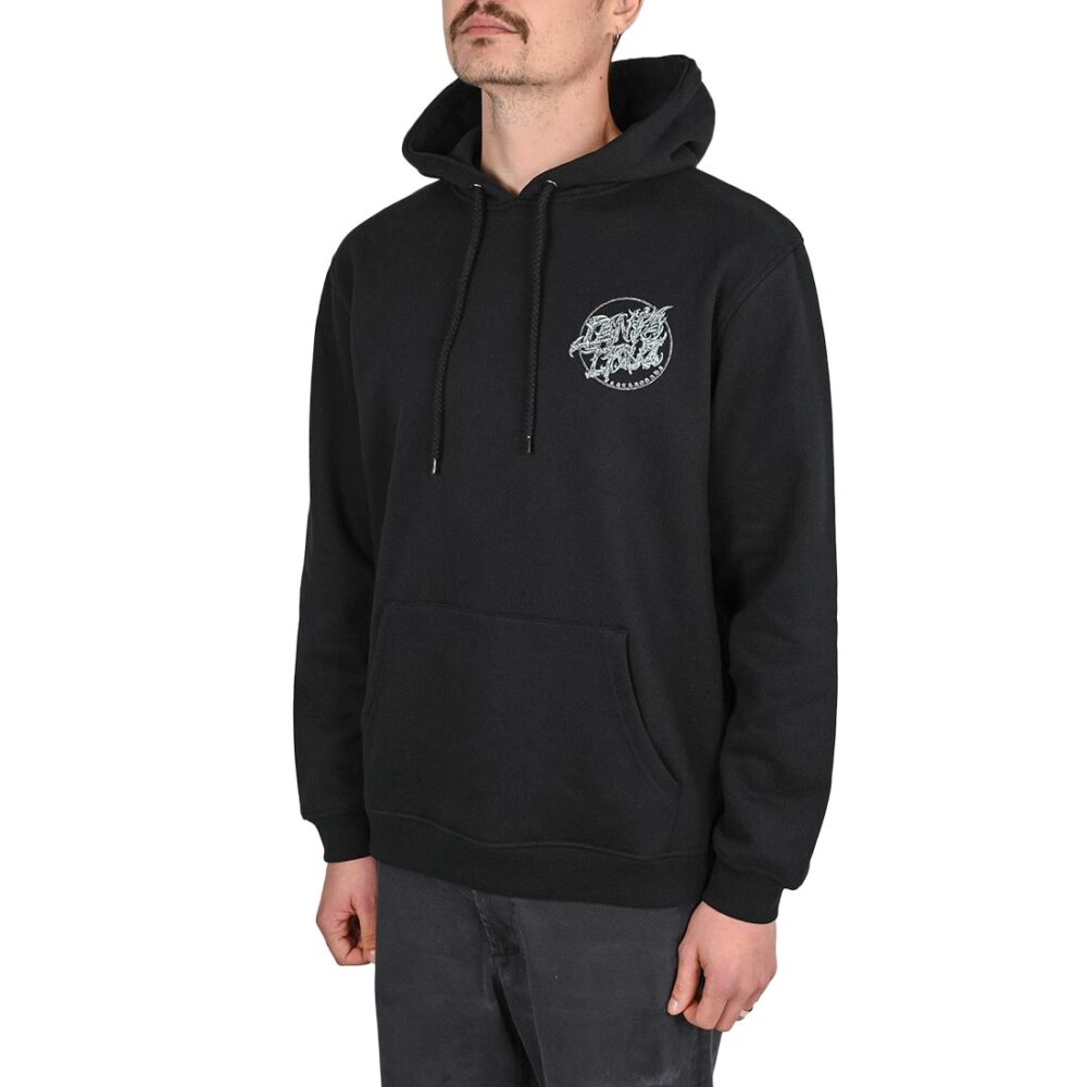 Santa Cruz Scourge Dot Pullover Hoodie - Black