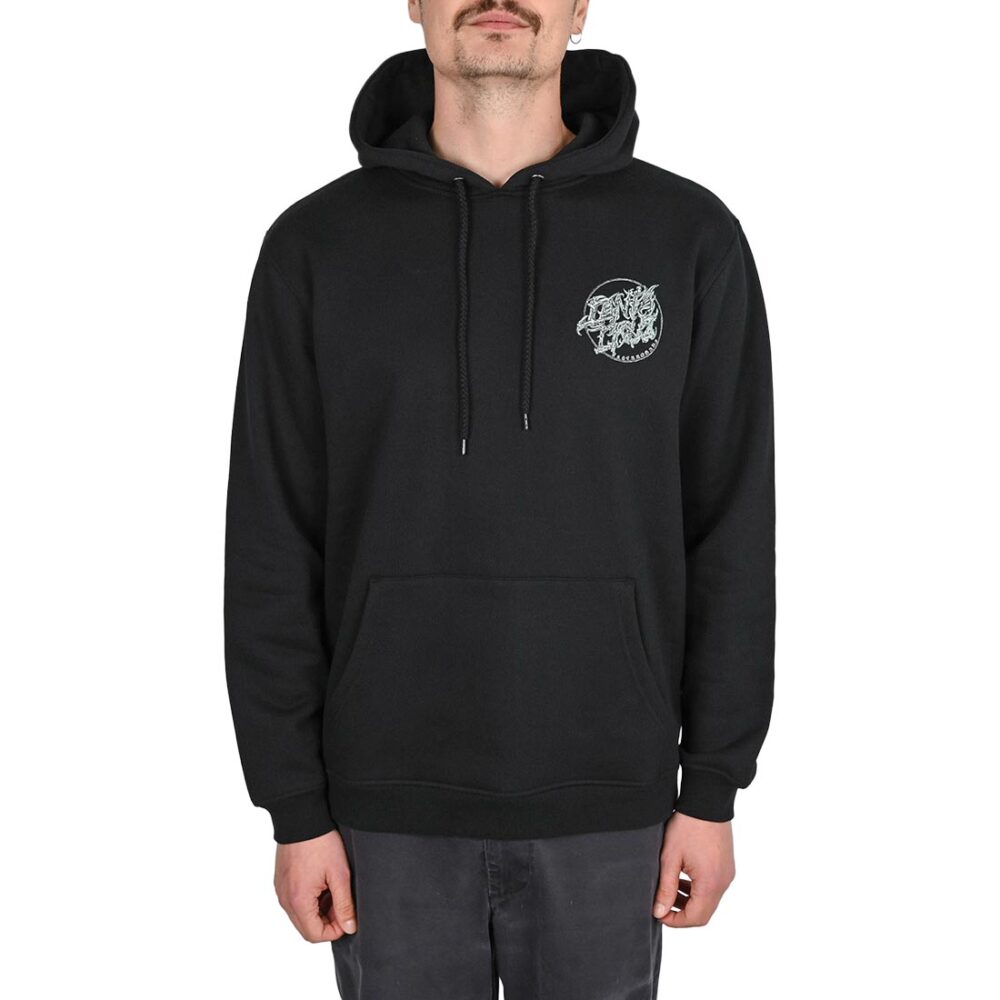Santa Cruz Scourge Dot Pullover Hoodie - Black
