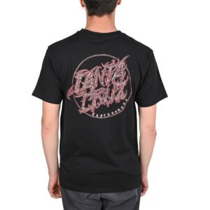 Santa Cruz Scourge Dot S/S T-Shirt - Black
