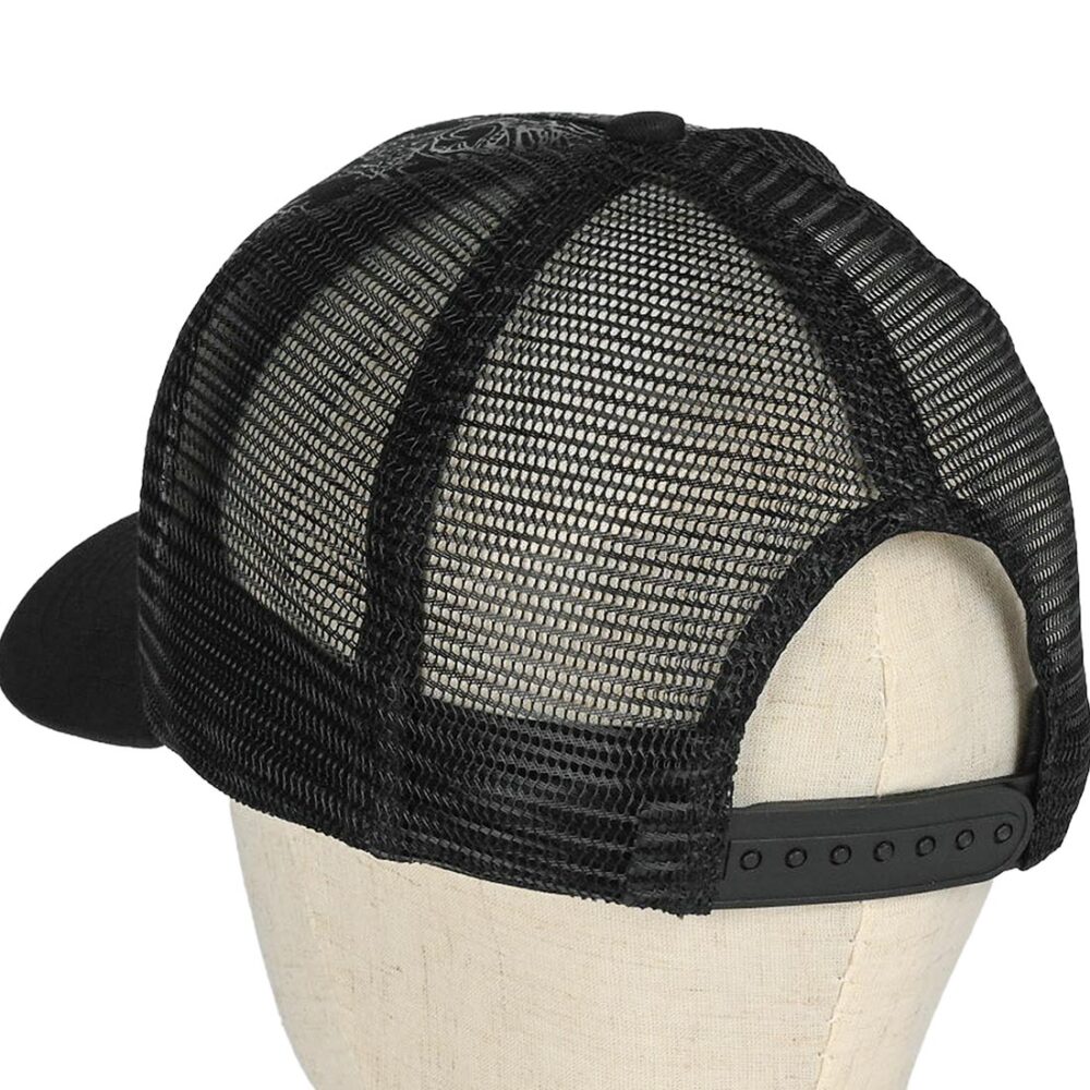 Santa Cruz Scourge Hand Mesh Back Cap - Black