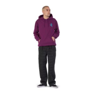 Santa Cruz Screaming Hand Chest Pullover Hoodie - Fresh Purple