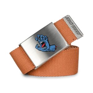 Santa Cruz Screaming Mini Hand Web Belt - Rust