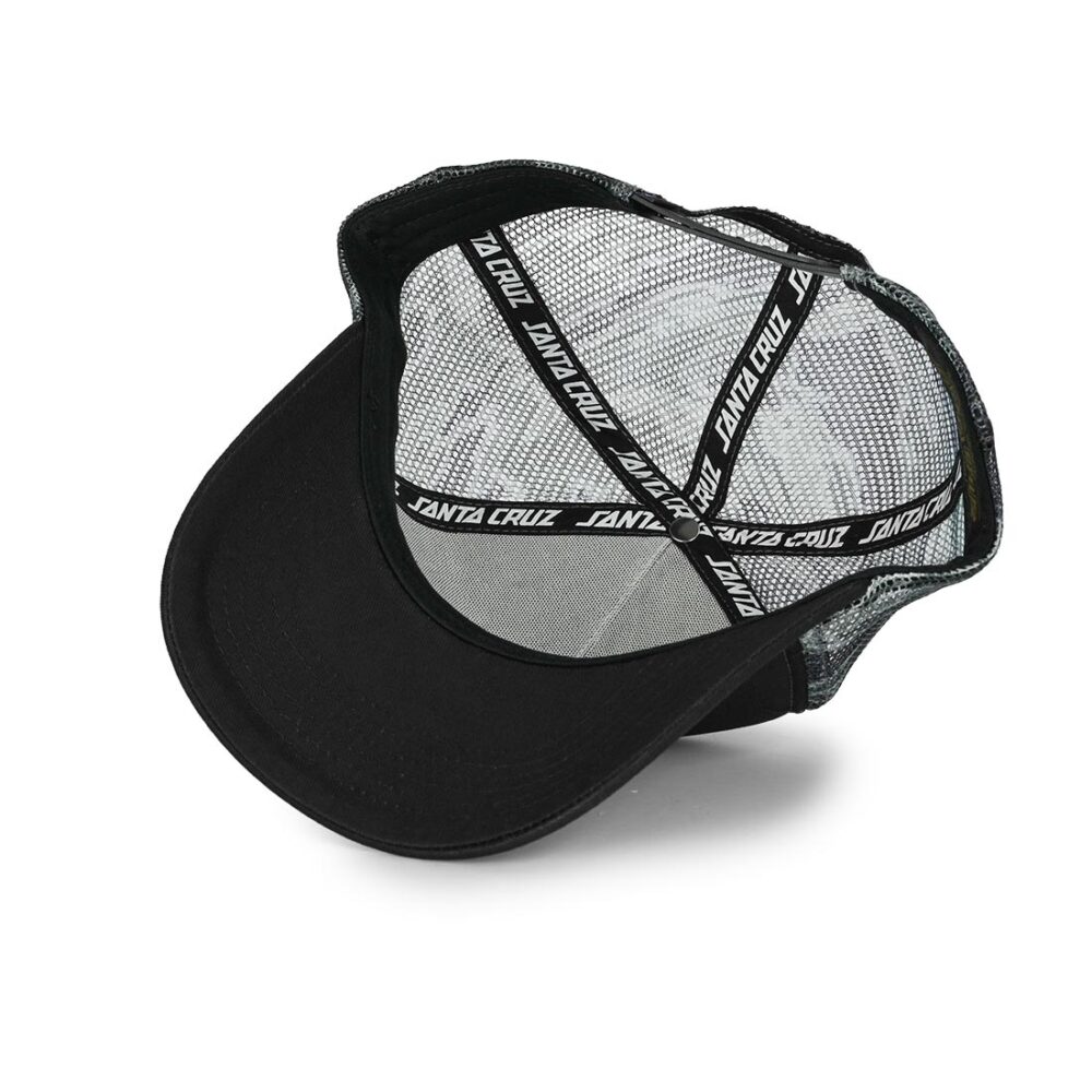 Santa Cruz Short Fuse Camo Mesh Back Cap - Black