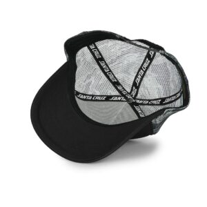 Santa Cruz Short Fuse Camo Mesh Back Cap - Black