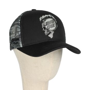 Santa Cruz Short Fuse Camo Mesh Back Cap - Black