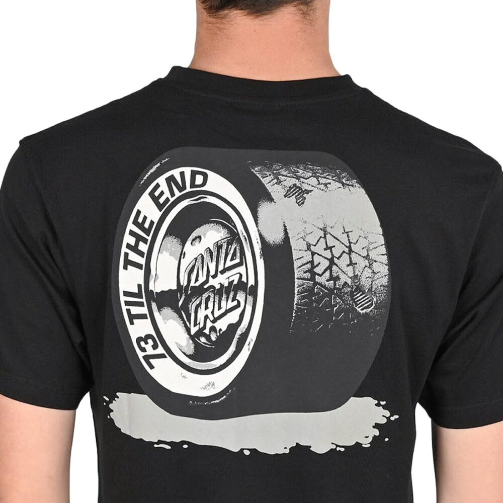 Santa Cruz Tired Dot S/S T-Shirt - Black